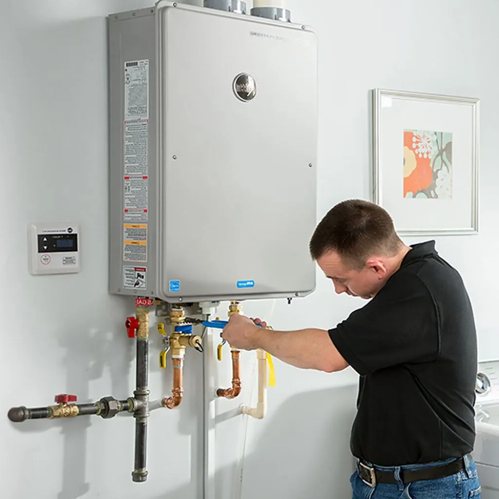 tankless water heater repair in Plains, TX